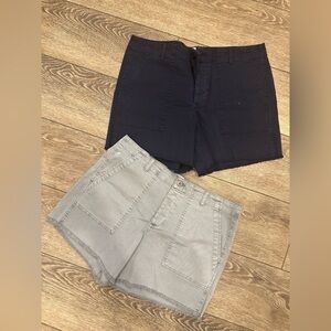 Core Life shorts x 2 blue and grey SZ  12